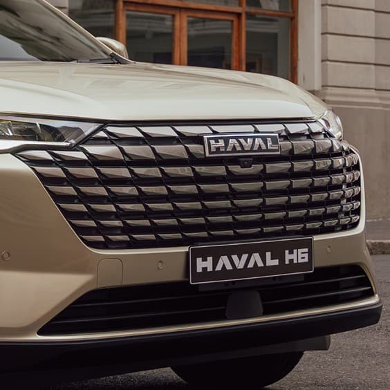 HAVAL H6 front grille detail