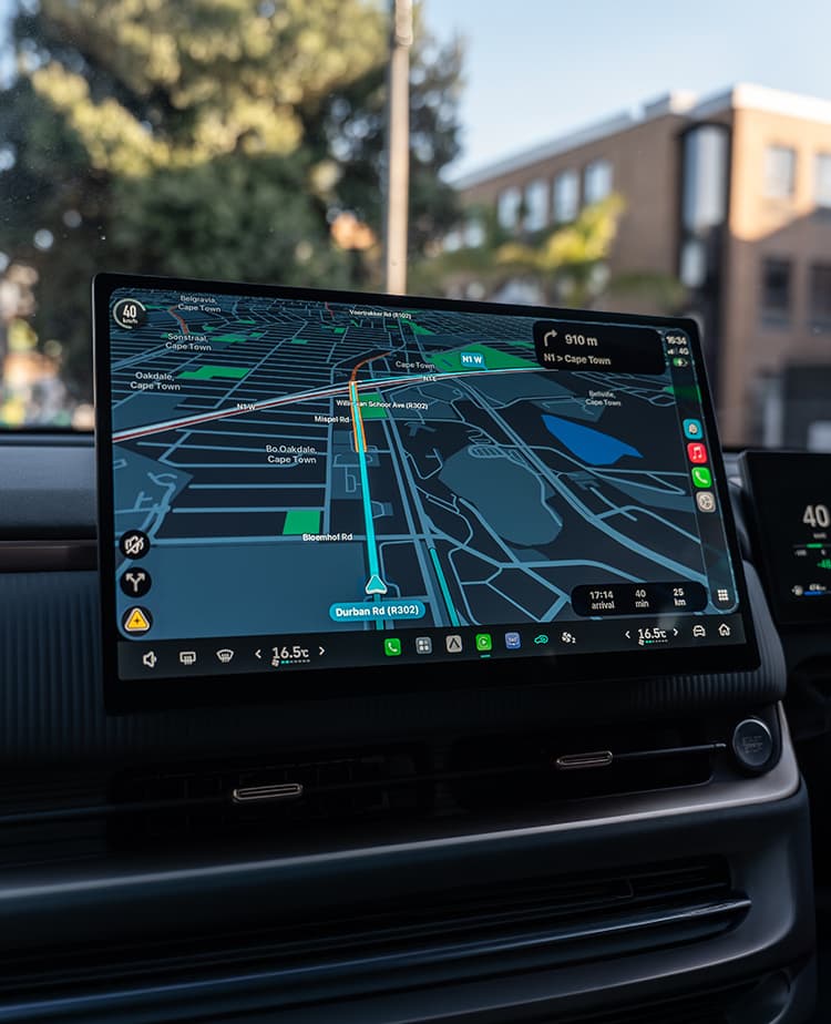 GWM ORA 5 14.6-inch touchscreen and Coffee Operating System
